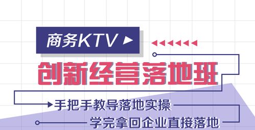 KTV創新經營落地精品班 以數字文創內容應用服務為核心，用卓越體驗贏得客戶